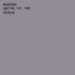 #928D94 - Venus Color Image