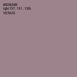 #9D838B - Venus Color Image
