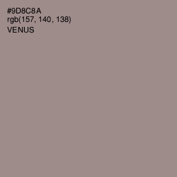 #9D8C8A - Venus Color Image