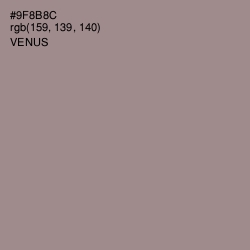 #9F8B8C - Venus Color Image