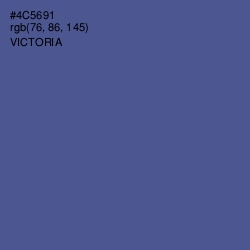 #4C5691 - Victoria Color Image