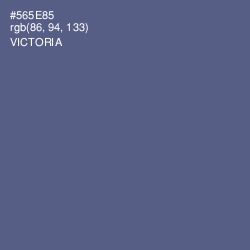 #565E85 - Victoria Color Image