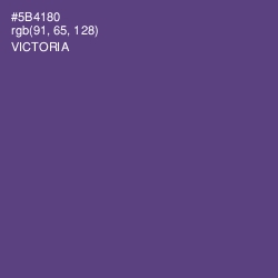 #5B4180 - Victoria Color Image