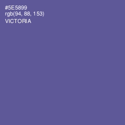 #5E5899 - Victoria Color Image
