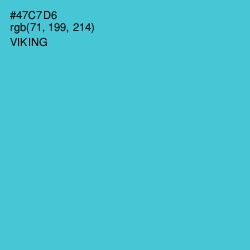 #47C7D6 - Viking Color Image
