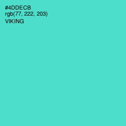 #4DDECB - Viking Color Image