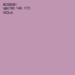 #C095B1 - Viola Color Image