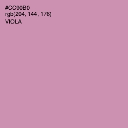 #CC90B0 - Viola Color Image