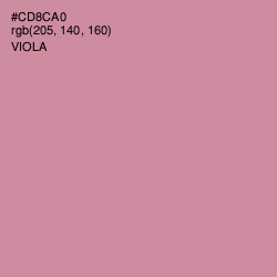 #CD8CA0 - Viola Color Image