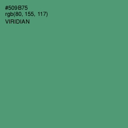 #509B75 - Viridian Color Image