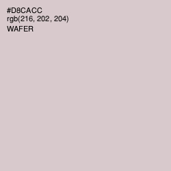 #D8CACC - Wafer Color Image