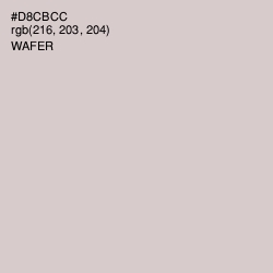 #D8CBCC - Wafer Color Image