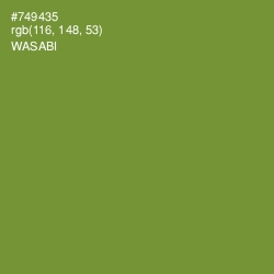 #749435 - Wasabi Color Image