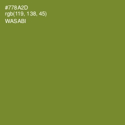 #778A2D - Wasabi Color Image