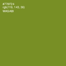 #778F24 - Wasabi Color Image
