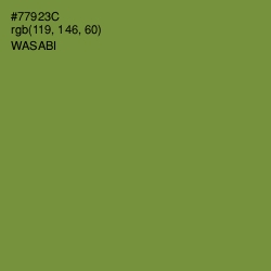#77923C - Wasabi Color Image