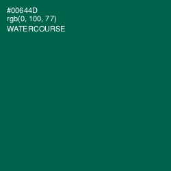 #00644D - Watercourse Color Image