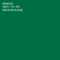 #006E45 - Watercourse Color Image