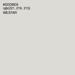 #DDDBD5 - Westar Color Image