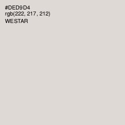 #DED9D4 - Westar Color Image