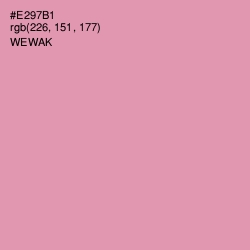 #E297B1 - Wewak Color Image
