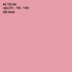 #E79CA9 - Wewak Color Image