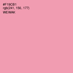 #F19CB1 - Wewak Color Image