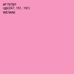 #F797BF - Wewak Color Image