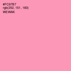 #FC97B7 - Wewak Color Image