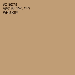 #C19D75 - Whiskey Color Image
