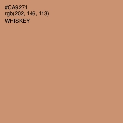 #CA9271 - Whiskey Color Image