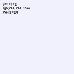 #F1F1FE - Whisper Color Image