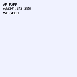 #F1F2FF - Whisper Color Image