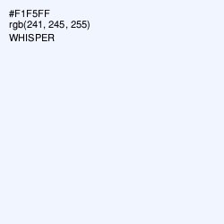 #F1F5FF - Whisper Color Image