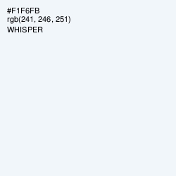 #F1F6FB - Whisper Color Image