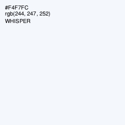 #F4F7FC - Whisper Color Image