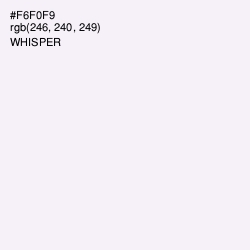 #F6F0F9 - Whisper Color Image