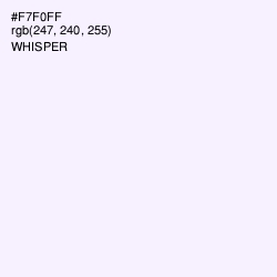 #F7F0FF - Whisper Color Image