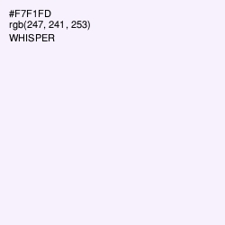 #F7F1FD - Whisper Color Image