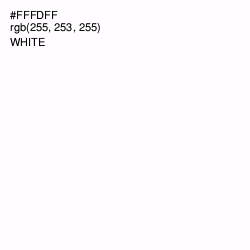 #FFFDFF - White Color Image