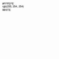 #FFFEFE - White Color Image