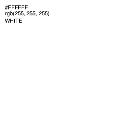 #FFFFFF - White Color Image