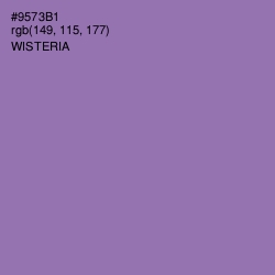 #9573B1 - Wisteria Color Image