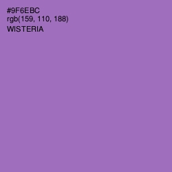 #9F6EBC - Wisteria Color Image