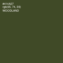 #414A27 - Woodland Color Image