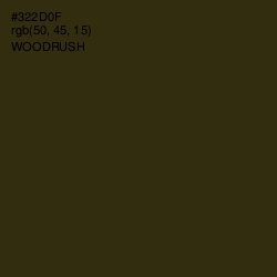 #322D0F - Woodrush Color Image