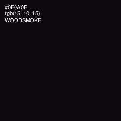 #0F0A0F - Woodsmoke Color Image