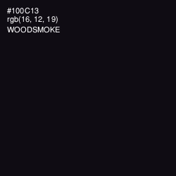 #100C13 - Woodsmoke Color Image