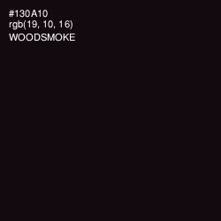 #130A10 - Woodsmoke Color Image