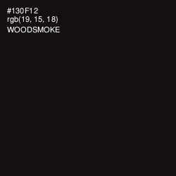 #130F12 - Woodsmoke Color Image